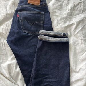 Selvedge Levi's 501 Premium Men's - Dark Blue